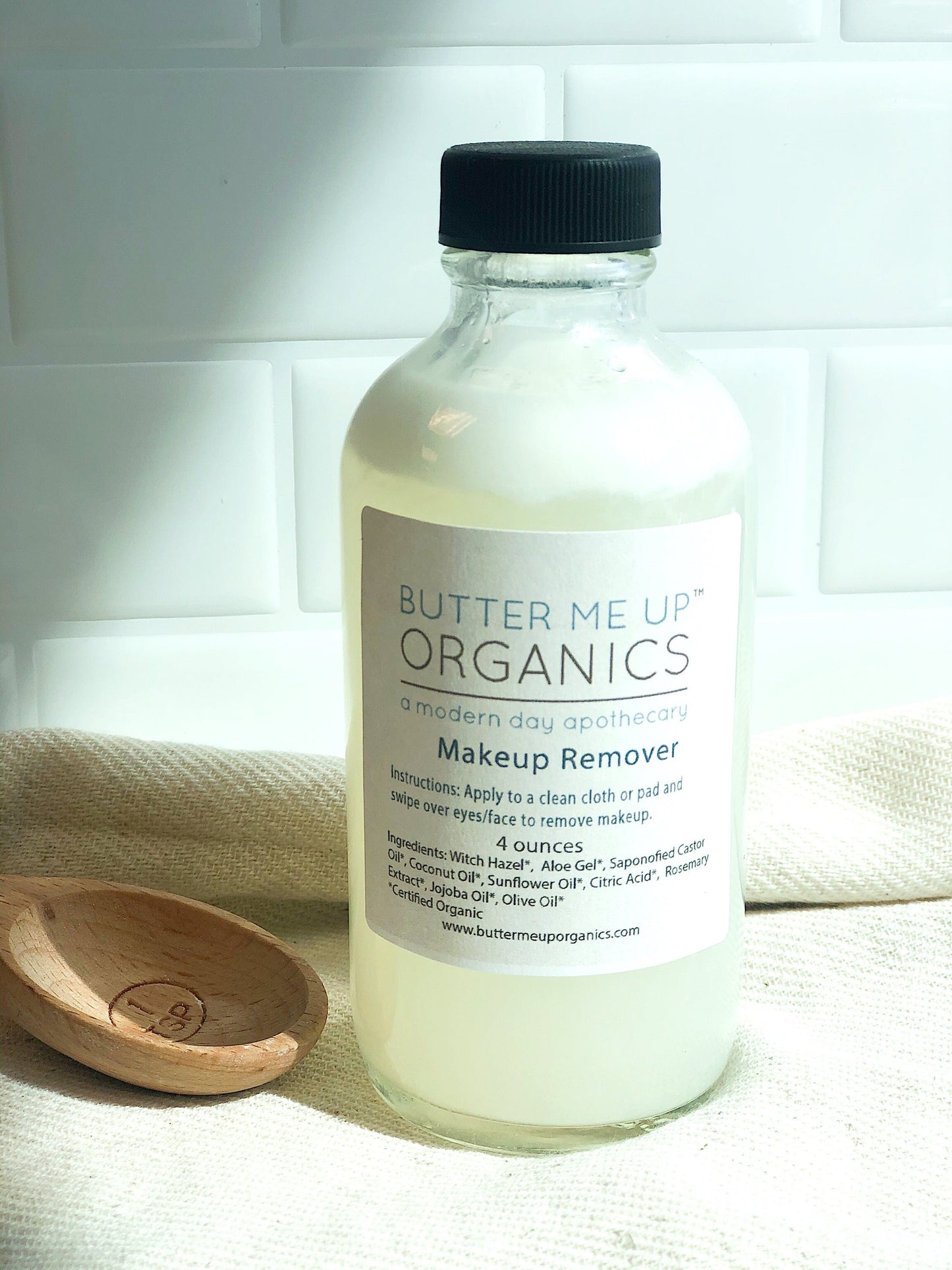 Organic Makeup Remover / Toxin Free / Gentle / Sensitive Skin / Organi